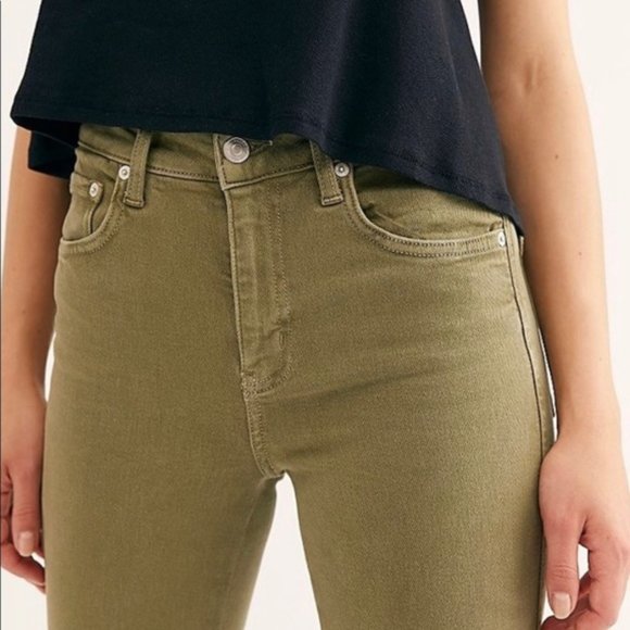 Free People Denim - FREE PEOPLE Raw High Rise Jegging Jeans 24